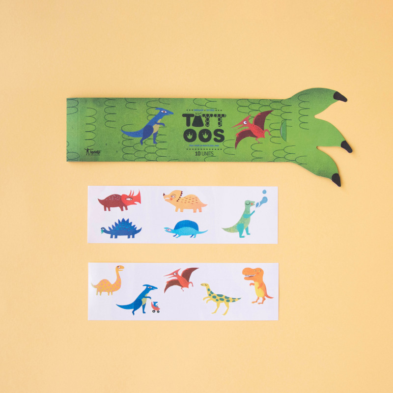 10 dinosaur decals